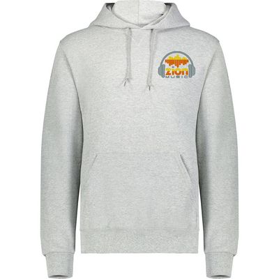 Picture of Russell Dri-Power Fleece Hoodie - Oxford - Embroidery Text Drop