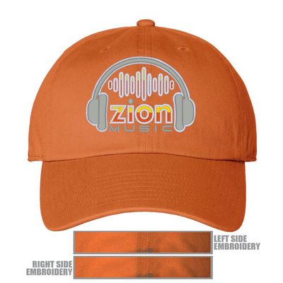 Picture of 47 Brand Clean Up Cap - Orange - Hat Embroidery