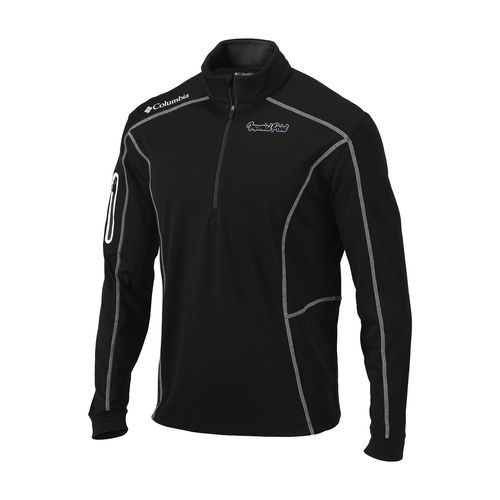 Picture of Men's Omni-Wick Shotgun 1/4 Zip - Black