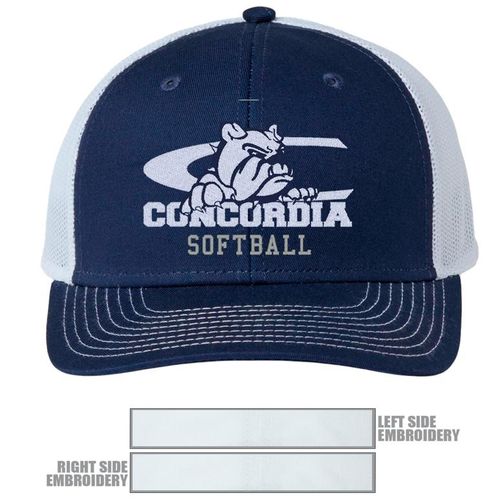 Picture of The Game Everyday Trucker Cap - Navy/ White