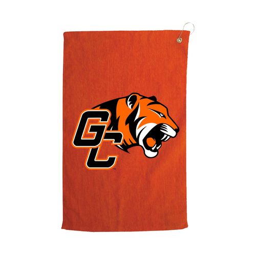 Picture of Terry Velour Golf Towel - orange