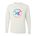 Picture of Youth Dri-Power Long Sleeve T-Shirt - Athletic Heather - Logo Text Drop