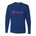 Picture of Youth Dri-Power Long Sleeve T-Shirt - White - Logo Text Drop