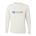 Picture of Youth Dri-Power Long Sleeve T-Shirt - White - Logo Text Drop