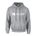 Picture of Fleece Hoodie - Black - Logo Text Drop