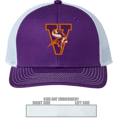 Picture of The Game Everyday Trucker Cap - Purple/ White