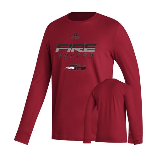 Picture of Men's Fresh Long Sleeve Tee  - Power Red