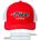 Picture of The Game Everyday Trucker Cap - red/ white
