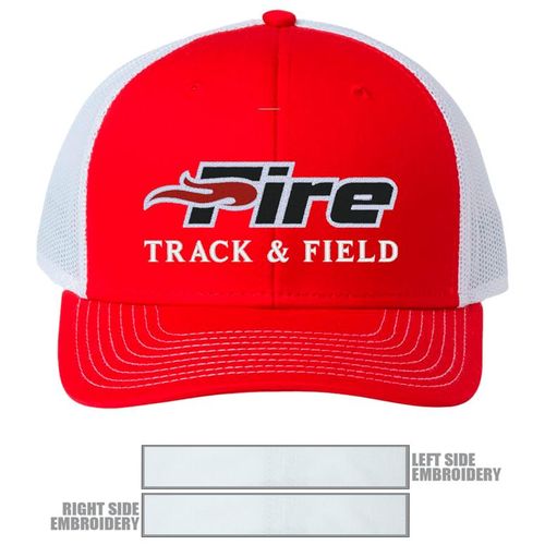 Picture of The Game Everyday Trucker Cap - red/ white