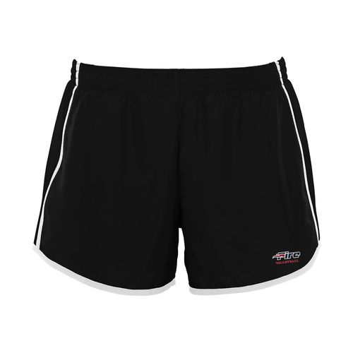 Picture of Augusta Ladies Pulse Shorts - black white