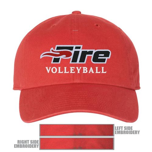 Picture of 47 Brand Clean Up Cap - red