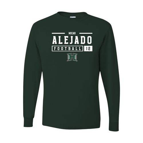Picture of Dri-Power Long Sleeve T-Shirt - Forest Green
