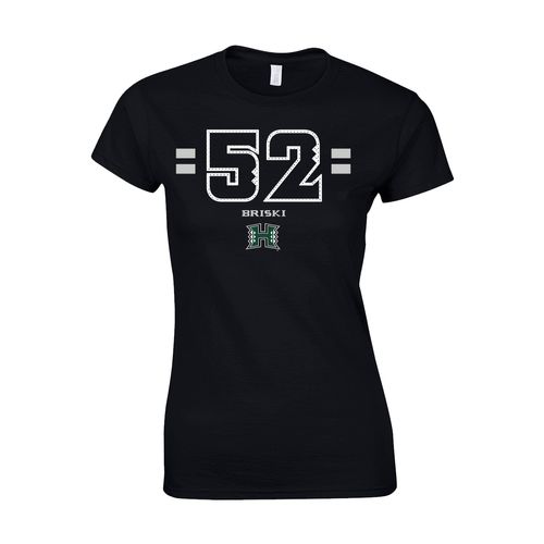 Picture of Women's Semi-Fitted Classic T-Shirt  - Black