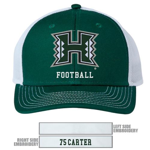 Picture of The Game Everyday Trucker Cap - Dark Green/ White