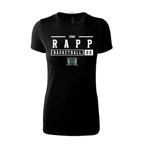 Picture of Women's Fitted Triblend T-Shirt - Black