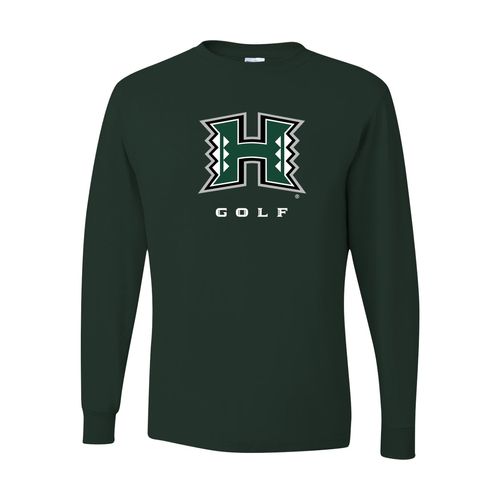 Picture of Dri-Power Long Sleeve T-Shirt - Forest Green