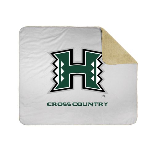 Picture of 50x60 Sherpa Lined Throw Blanket - white