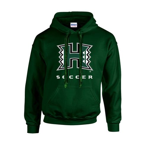 Picture of Fleece Hoodie - forest green