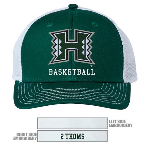 Picture of The Game Everyday Trucker Cap - Dark Green/ White