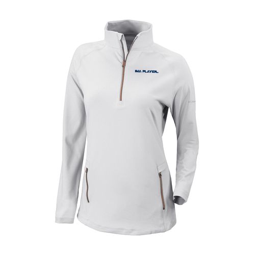 Picture of Women's Omni-Wick Outward Nine 1/4 Zip - White