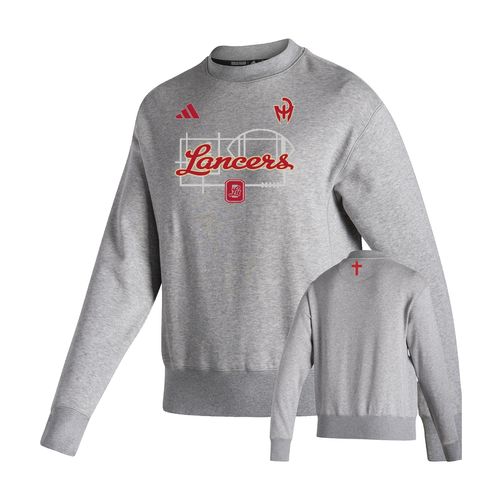 Picture of adidas Women's Premium Vintage Crew - Medium Grey Heather