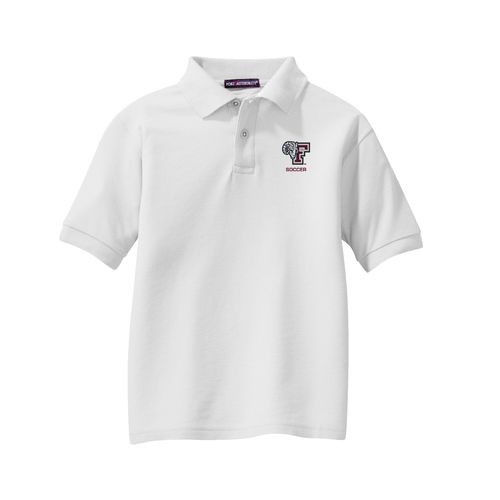 Picture of Youth Classic Polo - White