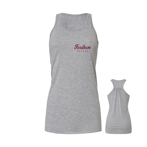 Picture of Women's Flowy Racerback Tank - Athletic Heather