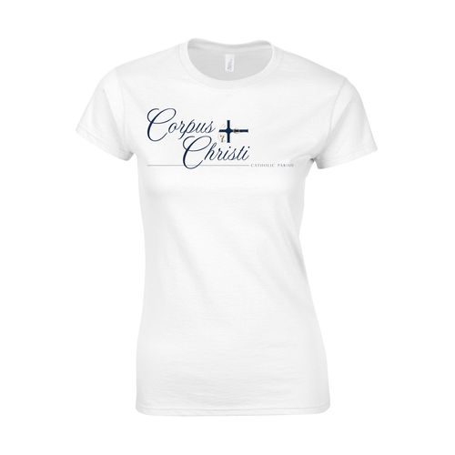 Picture of Women's Semi-Fitted Classic T-Shirt  - White