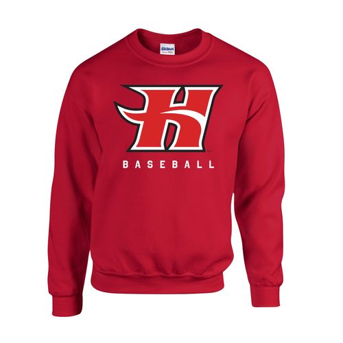 Picture of Fleece Crewneck - red
