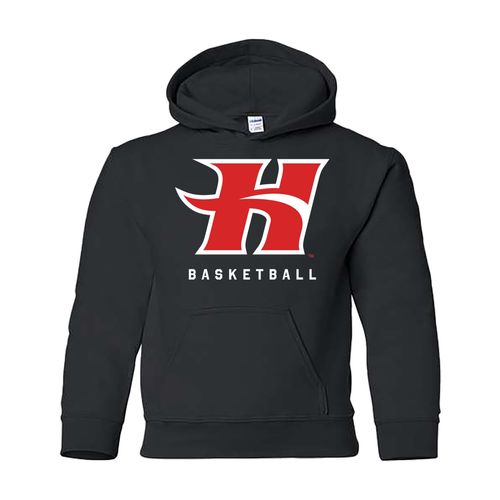 Picture of Heavy Blend Youth Hooded Sweatshirt - black