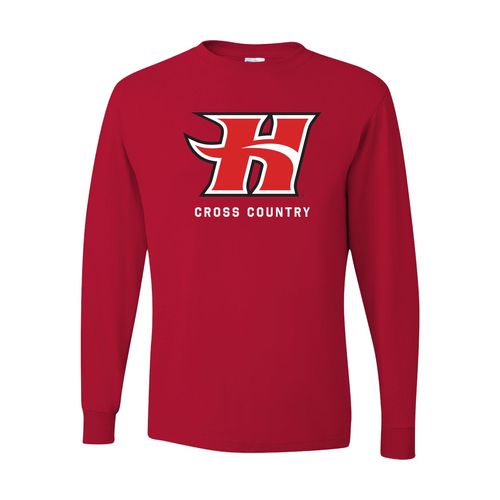 Picture of Dri-Power Long Sleeve T-Shirt - True Red