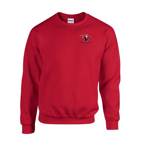 Picture of Fleece Crewneck - red