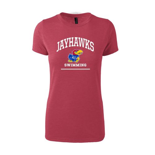Picture of Women's Fitted Triblend T-Shirt - Red Heather