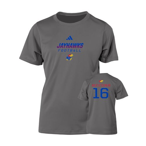 Picture of adidas Youth Short Sleeve Tee - Team Grey 4