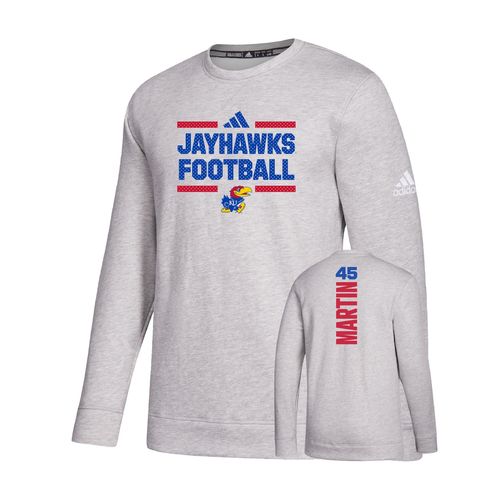 Picture of Men's Fleece Crew  - medium grey heather