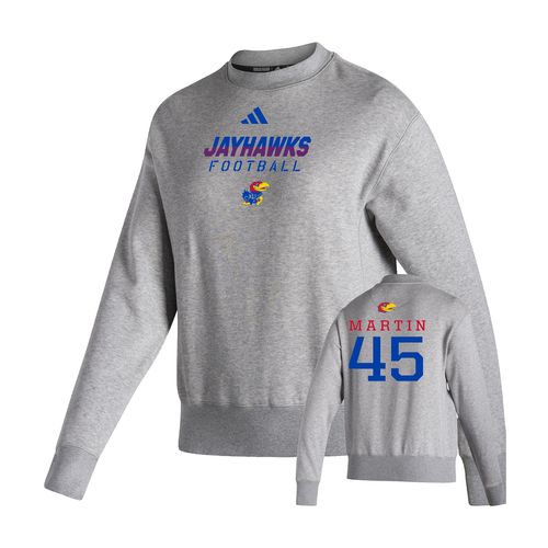 Picture of adidas Women's Premium Vintage Crew - Medium Grey Heather