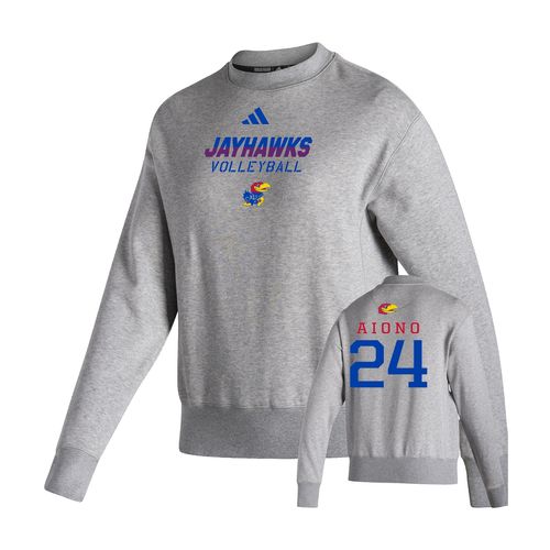 Picture of adidas Women's Premium Vintage Crew - Medium Grey Heather