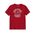 Picture of Womens Semi-Fitted Classic Tee - Red