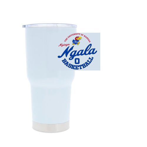 Picture of 30oz Stainless Steel Tumbler - white