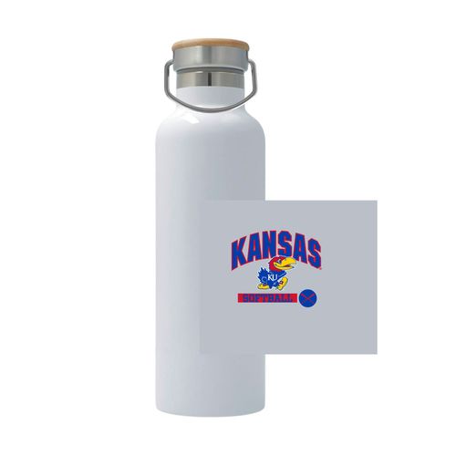 Picture of 25oz Stainless Steel Thermos - White