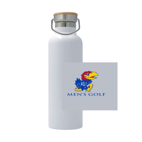 Picture of 25oz Stainless Steel Thermos - White