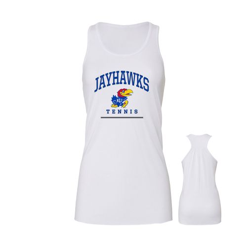 Picture of Women's Flowy Racerback Tank - White