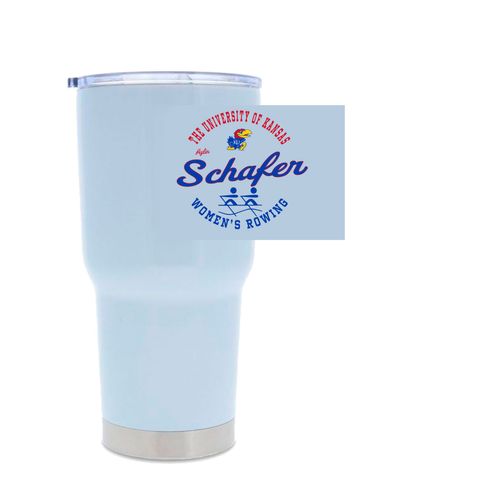 Picture of 30oz Stainless Steel Tumbler - white