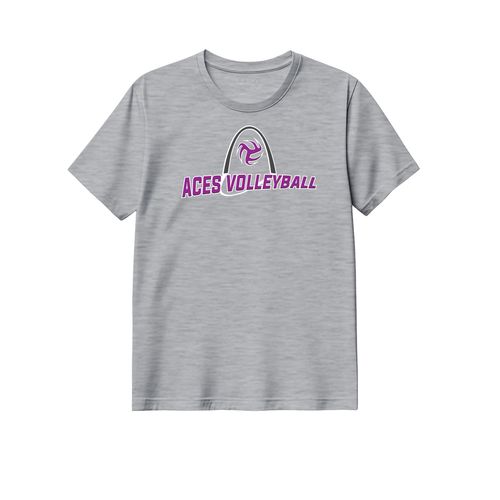 Picture of Womens Semi-Fitted Classic Tee - Light Grey