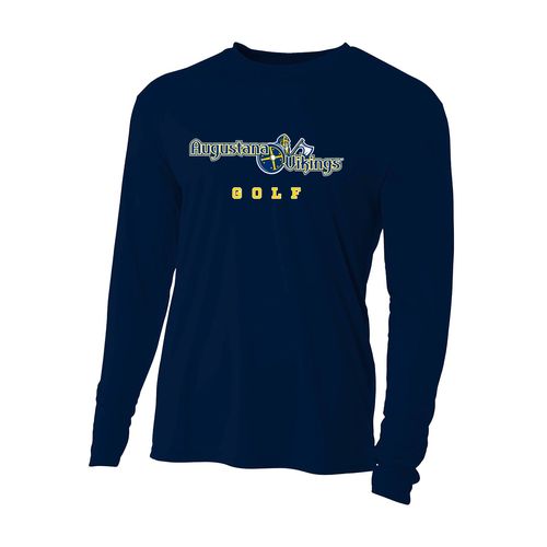 Picture of Long Sleeve Performance Shirt - navy