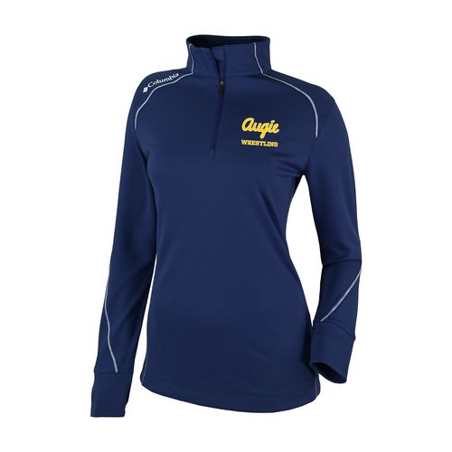 Picture of Women's Omni-Wick Shotgun 2.0 1/4 Zip - collegiate navy