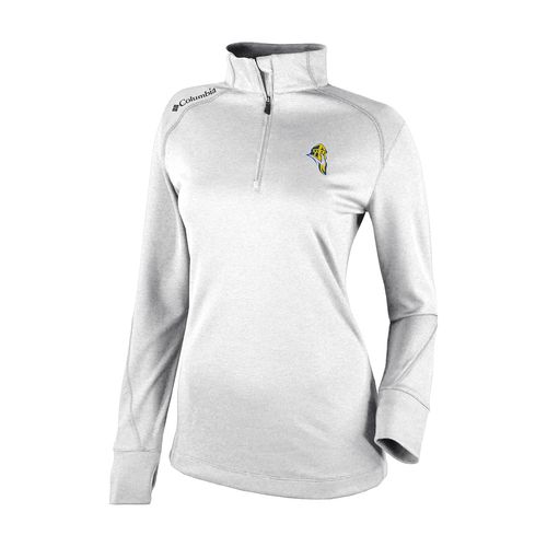Picture of Women's Omni-Wick Shotgun 2.0 1/4 Zip - white