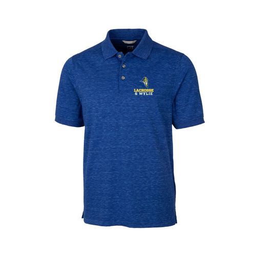 Picture of C&B Advantage Tri-Blend Space Dye Mens Polo - tour blue