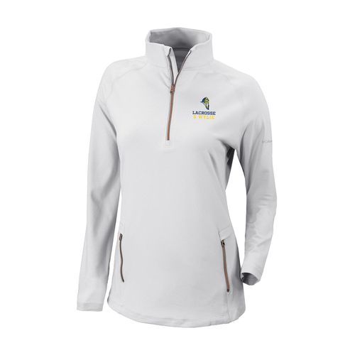 Picture of Women's Omni-Wick Outward Nine 1/4 Zip - white