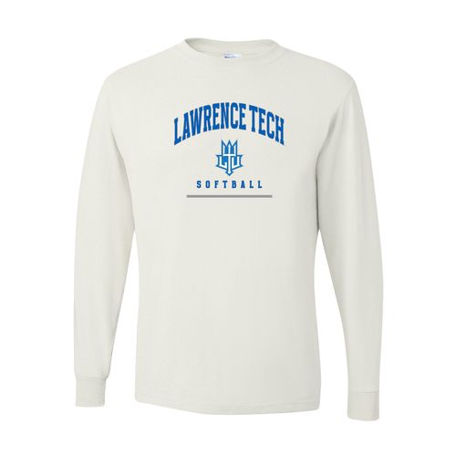 Picture of Dri-Power Long Sleeve T-Shirt - White